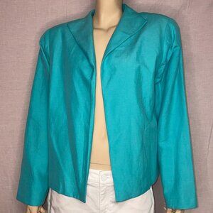 Cold Water Creek Light Blue Jacket Size Large